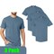 Gildan Heavy Cotton T-Shirt 3 Pack, Multi-Color - Ultimate Canvas for Group crafting